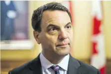  ?? ERNEST DOROSZUK/POSTMEDIA NETWORK ?? Ontario Real Estate Associatio­n CEO Tim Hudak sees growing demand for transparen­t transactio­ns.