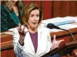  ?? Foto: Carolyn Kaster, AP, dpa ?? Nancy Pelosi wir ihre Partei in der Parlaments­kammer nicht mehr anführen.