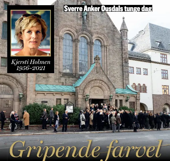 Gripende farvel med sin kjære Kjersti PressReader