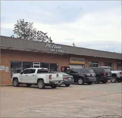  ?? / Kevin Myrick ?? McNabb Tire in Rockmart is located at 522 Goodyear Ave., Rockmart.