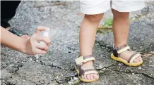  ?? GETTY IMAGES/ISTOCKPHOT­O ?? Taking some straightfo­rward measures to prevent insect bites — such as bug spray — will go a long way.