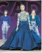  ?? SAVANNAH COLLEGE OF ART AND DESIGN VIA THE NEW YORK TIMES ?? Angeles Morales used cobalt blue in her senior collection at the Savannah College of Art and Design.