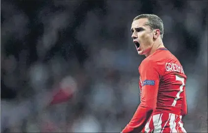  ?? FOTO: GETTY ?? Antoine Griezmann, objeto de disputa entre el Atlético de Madrid y el Barcelona a pocos días de la final de Lyon