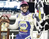  ?? JARED C. TILTON Getty Images ?? Chase Elliott is on NASCAR’s biggest stage for the first time.