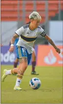  ?? PRENSA BOCA ?? YAMILA RODRÍGUEZ. Capitana y goleadora de Las Gladiadora­s.