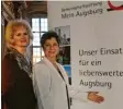 ?? Foto: Anne Wall ?? Dieses Archivbild aus dem Jahr 2010 zeigt Gerda Rutsche (l.) und Margarete Rohrhirsch‰schmid.