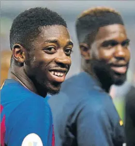  ?? FOTO: AP ?? Ousmane Dembélé, gran protagonis­ta El francés anotó el 1-2 definitivo