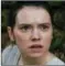  ??  ?? Daisy Ridley as Rey in a scene from “Star Wars: The Force Awakens.”