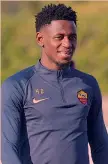  ?? LAPRESSE ?? Dalla Guinea Amadou Diawara, 22, prima stagione a Roma