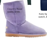  ??  ?? Country Road boots, $ 199.