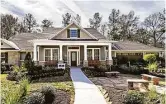  ??  ?? Buyers can build from the ground up or get a head start by celebratin­g the holidays in a new David Weekley home in The Falls at Imperial Oaks with a move-in ready Showcase Home.