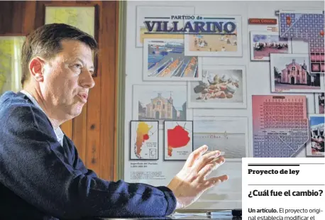  ?? EMMANUEL BRIANE - LA NUEVA. ?? "Vamos a perseverar", prometió el intendente de Villarino, Carlos Bevilacqua.