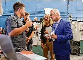 Ohio Lt. Gov. Tressel tours Butler Tech campus, praises it as top ...