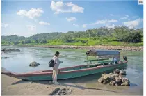  ?? EFE ?? SEQUÍA. Los niveles de agua en los ríos y lagos de Chiapas son parte de los problemas que arrastran los productore­s agrícolas y jornaleros de la región.