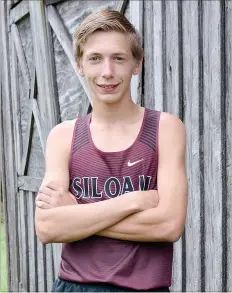  ?? Graham Thomas/Herald-Leader ?? Siloam Springs senior cross country runner Michael Capehart has been one of the top varsity runners for the Panthers the last several years. Capehart and his teammates run in the 2020 Panther Cross Country Classic this Saturday at the Simmons Course.