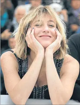  ?? FRANCOIS MORI / AP ?? La actriz y directora Valeria Bruni Tedeschi, hermana de Carla