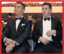  ??  ?? Cristiano Ronaldo y Leo Messi.