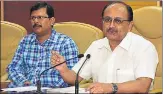  ?? HT PHOTO ?? Health minister and party spokesman Sidharth Nath Singh holding a press conference in Lucknow on Wednesday.