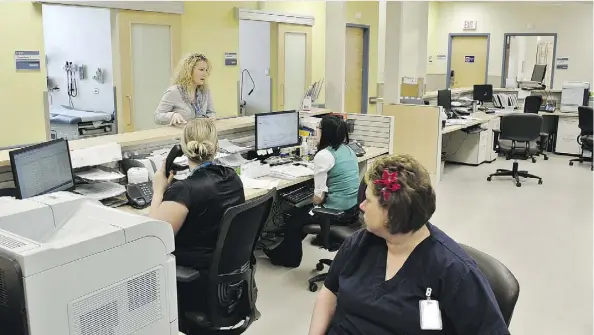  ?? LARRY WONG ?? A health clinic for refugees was transition­ed to the East Edmonton Health Clinic, run by Alberta Health Services, last year.