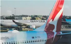  ?? Picture: AAP IMAGE ?? Qantas expects to offset increased fuel costs.