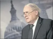  ?? J. SCOTT APPLEWHITE — THE ASSOCIATED PRESS ?? Senate Armed Services Committee Chairman Sen. Carl Levin, D-Mich., who died Thursday, is seen in 2014.