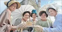  ?? Chris J Ratcliffe Pool/Getty Images ?? AUSTEN is so popular, she’s even on England’s new 10 pound note, revealed on July 18, the 200th anniversar­y of her death.