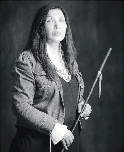  ?? — WENDY D PHOTOGRAPH­Y ?? Metis Cree Canadian film director Loretta Todd is creator and director of Fierce Girls.