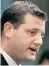  ??  ?? In the lone triumph for California Republican “Young Guns,” David Valadao won his race in the San Joaquin Valley’s new 21st Congressio­nal District.