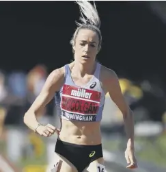  ??  ?? 0 Eilish Mccolgan feels she has more to come in the 5,000m.
