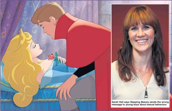  ?? Pictures: IAIN BUIST ?? Sarah Hall says Sleeping Beauty sends the wrong message to young boys about sexual behaviour