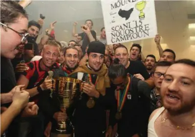  ?? © blg ?? Countea de Nissa, de voetbalplo­eg van het Graafschap Nice, won de wereldbeke­r in 2014.