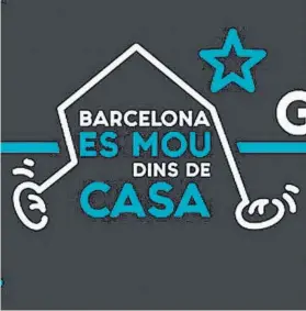  ??  ?? Barcelona es mou dins de casa.
El Ajuntament invita a seguir acción actividad física estos días