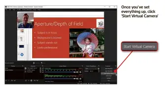  ??  ?? Once you’ve set everything up, click ‘Start Virtual Camera’