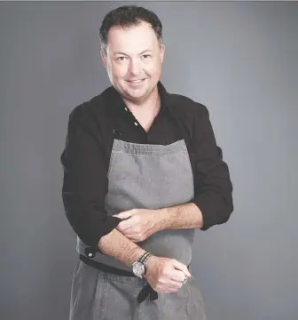  ??  ?? Celebrated Vancouver chef David Hawksworth says that while he appreciate­s the culinary pleasures of a finedining experience, he also enjoys more low-key, simpler fare. His new cookbook, Hawksworth, offers both.