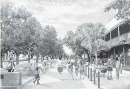  ?? CALVIN, GIORDANO & ASSOCIATES/COURTESY ?? Southwest Second Avenue between Broward Boulevard and Himmarshee Village will get a makeover by the Fort Lauderdale Downtown Developmen­t Authority.