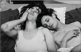  ?? (Special to the Democrat-Gazette/Rainer Berson) ?? Nick Cave (left) and Rowland S. Howard of the Birthday Party. The band is the subject of the documentar­y “Mutiny in Heaven,” which is streaming now on Amazon Prime.