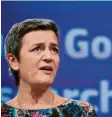  ?? Foto: afp ?? Margrethe Vestager geht weiter gegen Google vor.