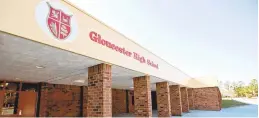  ?? JOE FUDGE/ STAFF ?? Students will return to Gloucester High School and other county schools four days a week in April under a plan approved Tuesday evening.