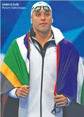  ?? Picture: Gallo Images ?? CHAD LE CLOS