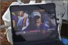  ?? (Arkansas Democrat-Gazette/Bryan Hendricks) ?? Ray Reid’s Arkansas Democrat- Gazette iPad came in handy for watching football.
