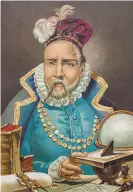  ?? Photograph: PhotoStock-Israel/Ala- ?? The 16th-century Danish astronomer Tycho Brahe, from the 1879 Barcelona edition of La Ciencia y sus Hombres by Louis Figuier.