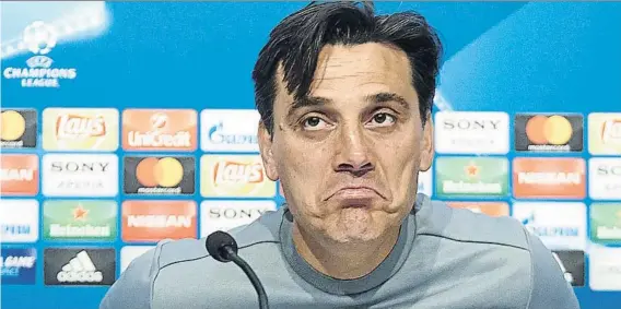  ?? FOTO: GETTY ?? Vincenzo Montella afronta esta histórica cita con la tranquilid­ad de que el equipo ha hecho un buen trabajo en lo que va de Champions League y todo lo que llegue será bienvenido