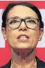  ??  ?? WORK CHIEF Debbie Abrahams