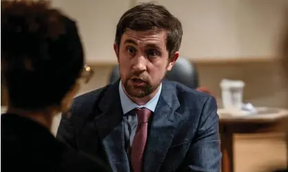  ?? Photograph: Thomas Simonetti/The Washington Post/Getty Images ?? Newly appointed trustee Christophe­r Rufo talks to faculty and staff on the campus of New College of Florida in Sarasota, in January 2023.