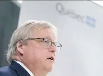  ?? PETER McCABE/FILES ?? Health Minister Gaétan Barrette fired the last commission­er of health and welfare following a scathing report in 2016.
