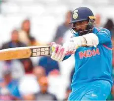  ?? PTI ?? Dinesh Karthik made a promising 37 in opening ODI before making an undefeated 64 in the second game at Pune.