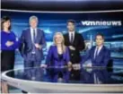  ?? FOTO VTM NIEUWS ?? Meerdere journalist­en zijn bezorgd over ‘hun’ nieuws.