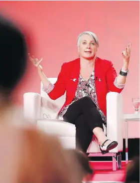  ?? THE CANADIAN PRESS / FILES ?? The office of Employment Minister Patty Hajdu, pictured in 2016, released a statement in 2017 that helped spark the controvers­y over the Canada Summer Jobs program.