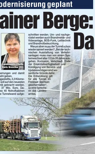  ??  ?? Landesamts-Chefin Doris Drescher (55)