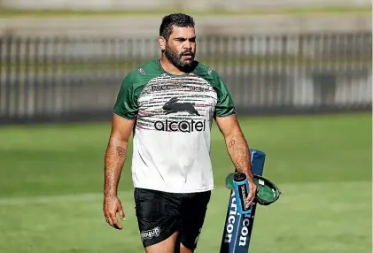  ?? GETTY IMAGES ?? South Sydney and Queensland captain Greg Inglis has confirmed his immediate retirement.